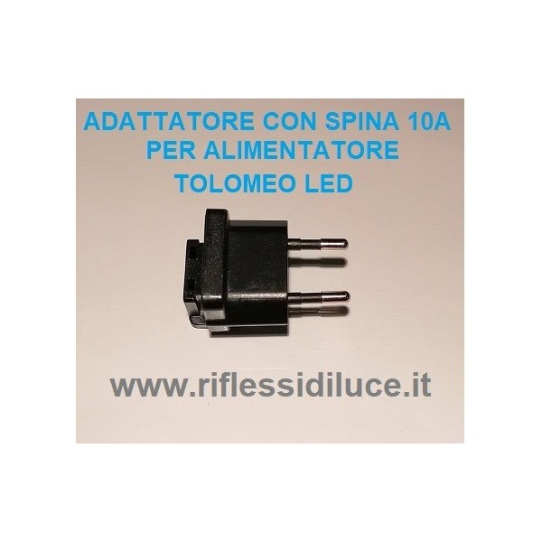 Artemide adattatore a spina 10A+T Italiana