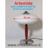 Artemide diffusore in vetro di ricambio Iole lumetto notte