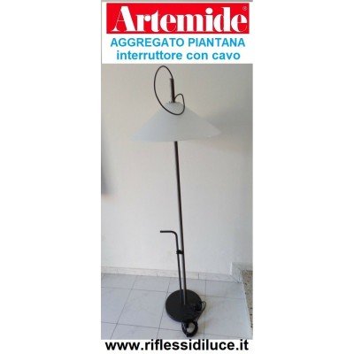 Artemide interruttore con cavo ricambio aggregato terra