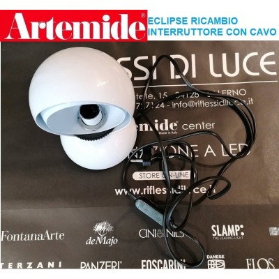 Artemide interruttore con cavo ricambio eclisse