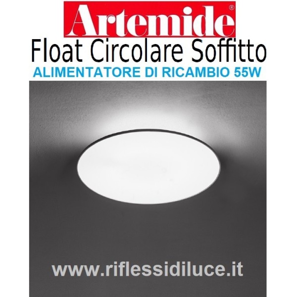 Artemide alimentatore di ricambio per float soffitto fluorescente circolare 55W