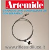 Artemide cavo di acciaio lunghezza 66 cm con serrafilo