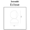 Artemide eclisse dimensioni