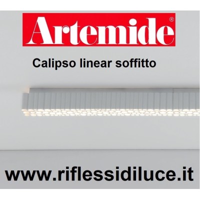 Artemide calipso linear 120 soffitto 43 w led 3000K