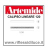 Artemide calipso lineare 120 a soffitto le dimensioni