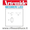 Artemide mesmeri led dimensioni