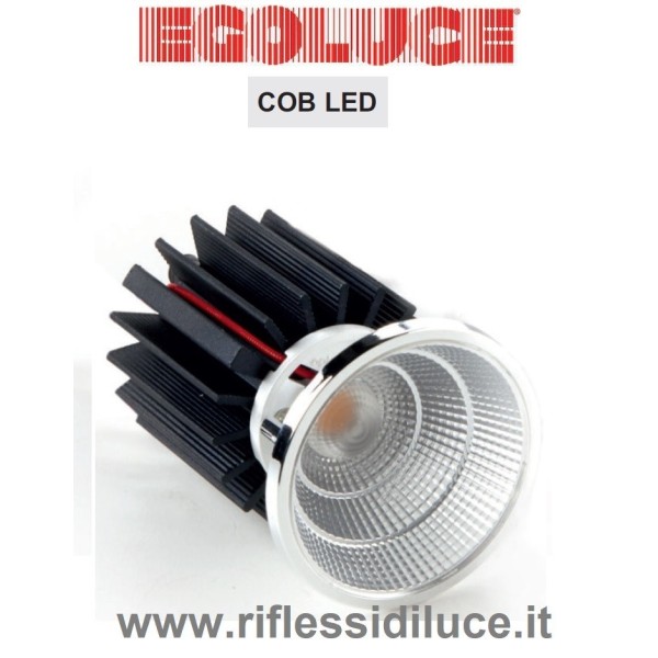 Egoluce COB LED 6.1W per faretti varie temperature di colore e ottiche