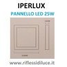 Iperlux pannello led da esterno 25W dimensioni