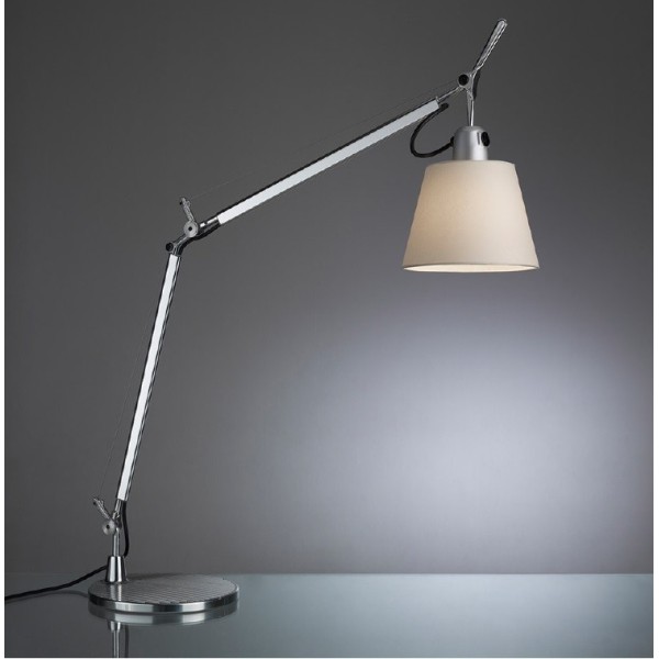 Artemide tolomeo basculante tavolo diffusore in pergamena