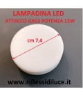 Lampadina led attacco GX53 potenza 12W tonalità della luce bianco naturale