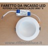 Mantra faretto led cabrera bianco potenza led 12W