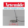 Artemide base cm 23 solo per Tolomeo terra lettura