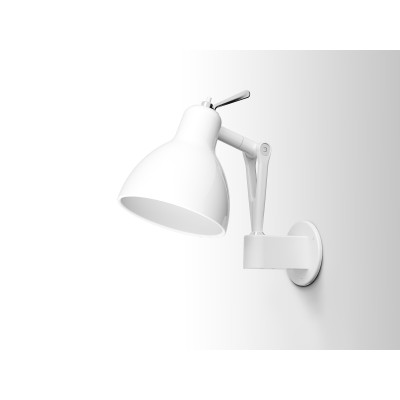 Rotaliana W0 struttura bianco lucido diffusore bianco lucido