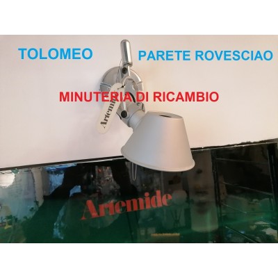 Artemide minuteria di ricambio per tolomeo faretto parete montaggio sottosopra 