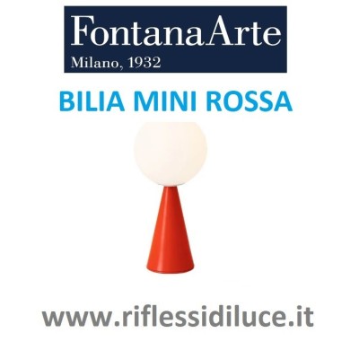 Fontana Arte Bilia mini base vari colori