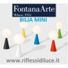 Fontana Arte Bilia mini base vari colori