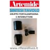 Artemide Sintesi gruppo interruttore e portalampadina di ricambio