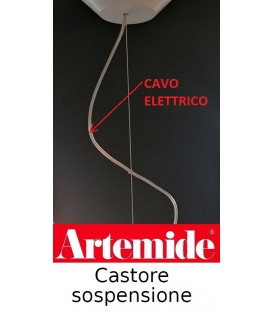 Artemide cavo elettrico di ricambio per Castore sospensione diametri 25 - 35 - 35 cm
