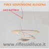 Artemide cavo elettrico e portalampada di ricambio per Pirce sospensione alogena