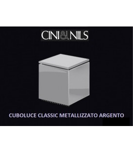 Cini & Nils Cuboluce argento metalizzato