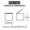 Cini & Niols cuboluce dimensioni