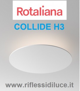 Rotaliana collide H3 bianco led 51W 3000° K dimmer