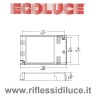 Egoluce alimentatore dimmerabile jolly maxper faretti led dimensioni