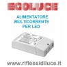 Egoluce alimentatore multicorrente per led 350/500/700ma