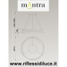 Mantra lampadario infinity diametro 51 cm dimensioni