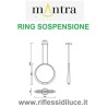 Mantra lampadario ring dimensioni