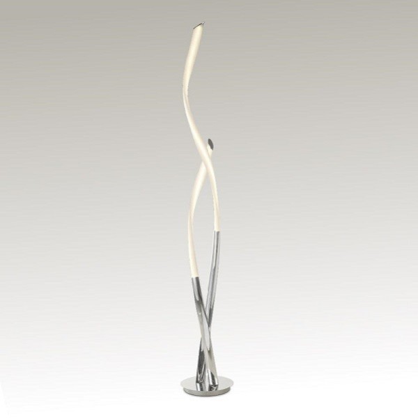 Mantra lampada da terra Armonia led cromo