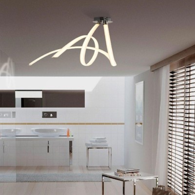 Mantra lampada da soffitto Armonia cromata led 60W 3000°K