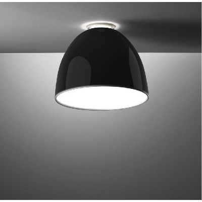 Artemide nur mini gloss halo soffitto nero