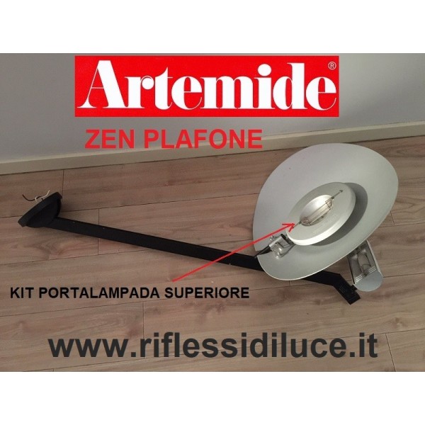 Artemide kit portalampada di ricambio parte superiore Zen plafoniera