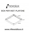 Novalux box contenitore a soffitto per pannelli led 60X60