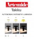 Artemide Takku lampada ricaricabile autonomia e flusso