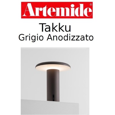 Artemide Takku grigio anodizzato