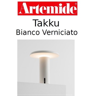 Artemide Takku bianco verniciato