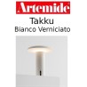 Artemide Takku bianco verniciato