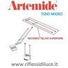 ARTEMIDE TIZIO MICRO BIANCA SECONDO TELAIO SUPERIORE