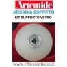 Artemide ricambio per Arcadia soffitto KIT supporto diffusore