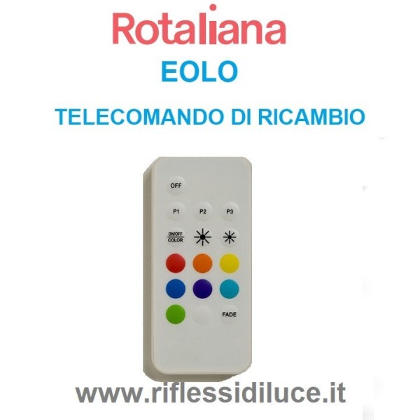 Rotaliana telecomando di ricambio per eolo