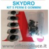 Artemide kit ricambio 5 perni e fommini