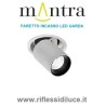 Mantra faretto da incasso led 7W modello garda bianco 3000°K