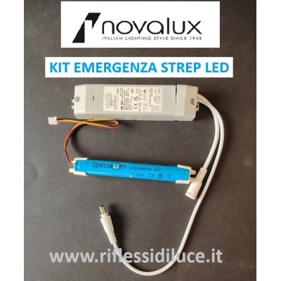 Novalux kit emergenza per strep led 24V 3 ore di autonomia Novalux kit emergenza per strep led 24V 3 ore di autonomia