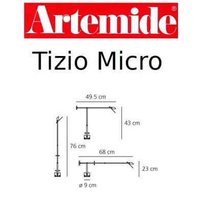 Artemide|Tizio micro|vetrino e molla|ricambi originali a salerno| Artemide|Tizio micro|vetrino e molla|ricambi originali a salerno|