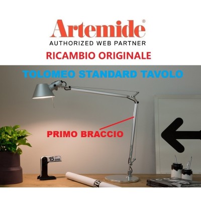Artemide Tolomeo standard tavolo primo braccio ricambio originale