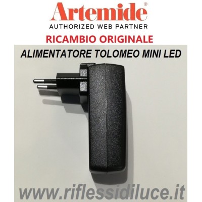 Artemide Tolomeo mini led ricambio originale, alimentatore di ricambio.