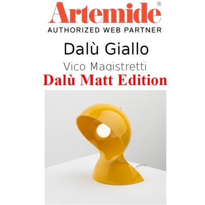 Artemide Dalù colore giallo matt edition