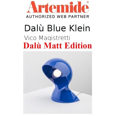Artemide|dalù blu klein|matt editione|lumetto da tavolo|salerno